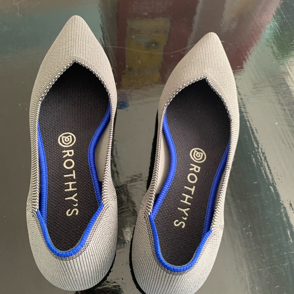 Rothys the Point Cloud Grey 7.5